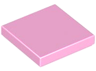 LEGO® los onderdeel Tegel Algemeen in kleur Fel Roze 3068b