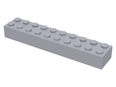 LEGO® los onderdeel Steen Licht Blauwachtig Grijs 3006