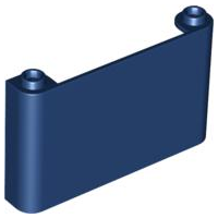 Plaatje in Gallery viewer laden, LEGO® los onderdeel Voorruit in kleur Donkerblauw 64453