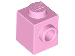 LEGO® los onderdeel Steen Aangepast in kleur Fel Roze 87087