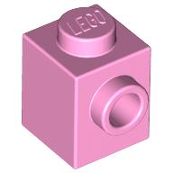 LEGO® los onderdeel Steen Aangepast in kleur Fel Roze 87087