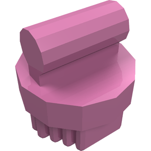 LEGO® los onderdeel Friends in kleur Donker Roze 92355h