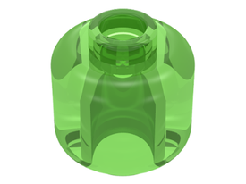 LEGO® los onderdeel Hoofd Doorschijnend Helder Groen 3626b