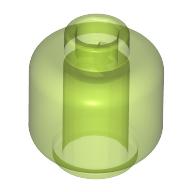 LEGO® los onderdeel Hoofd Doorschijnend Helder Groen 3626b