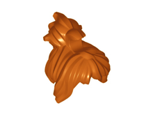 Plaatje in Gallery viewer laden, LEGO® los onderdeel Haar in kleur Donker Oranje 95326