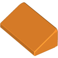Plaatje in Gallery viewer laden, LEGO® los onderdeel Dakpan Algemeen in kleur Oranje 85984