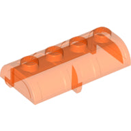 LEGO® los onderdeel Container Doorzichtig Neon Oranje 4739a