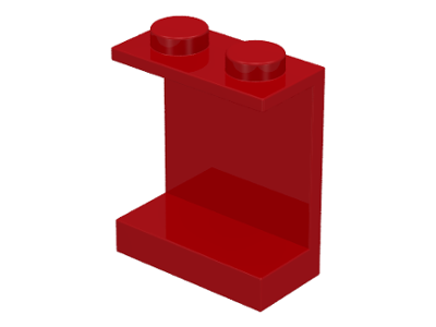 LEGO® los onderdeel Paneel in kleur Rood 4864a