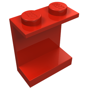 LEGO® los onderdeel Paneel in kleur Rood 4864a