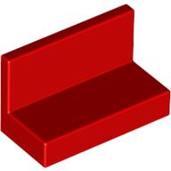 LEGO® los onderdeel Paneel in kleur Rood 4865