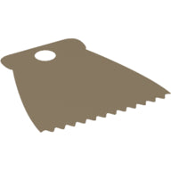 LEGO® los onderdeel Lijf Accessoire Donker Geelbruin 57994