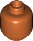LEGO® los onderdeel Hoofd in kleur Donker Oranje 3626c
