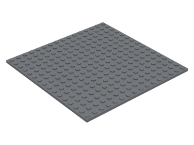 LEGO® Plaat Algemeen Donker Blauwachtig Grijs 91405