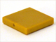 LEGO® los onderdeel Tegel Algemeen in kleur Parel Goud 3068b