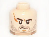 LEGO® los onderdeel Hoofd in kleur Lichte Nougat 3626cpb0769