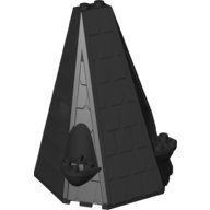 Dak Toren 6 x 8 x 9 in Zwart