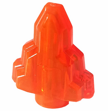 Plaatje in Gallery viewer laden, LEGO® los onderdeel Rots Doorzichtig Neon Oranje 10178