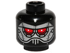 LEGO® los onderdeel Hoofd in kleur Zwart 3626bpb0792