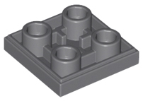 Plaatje in Gallery viewer laden, LEGO® Tegel Aangepast Donker Blauwachtig Grijs 11203