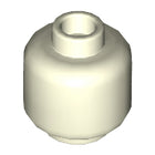 LEGO® los onderdeel Hoofd in kleur Gloed In Donker Wit 3626c