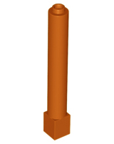 Plaatje in Gallery viewer laden, LEGO® los onderdeel Steunpilaar in kleur Donker Oranje 43888