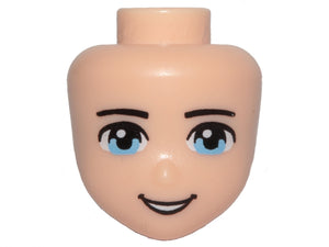 LEGO® los onderdeel Hoofd in kleur Lichte Nougat 14015