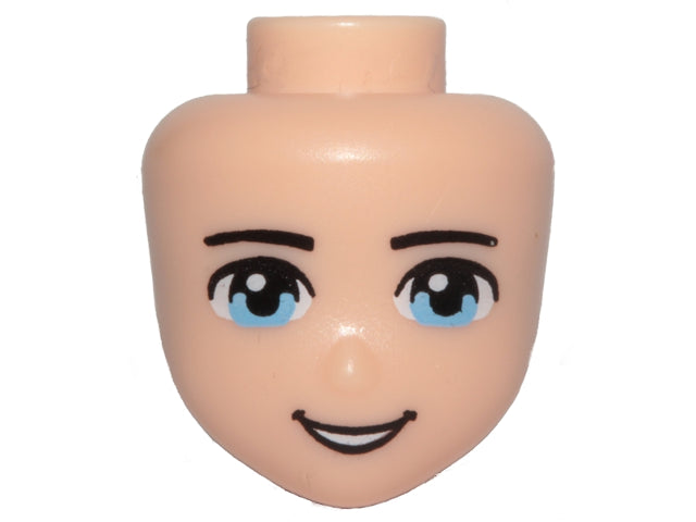 LEGO® los onderdeel Hoofd in kleur Lichte Nougat 14015