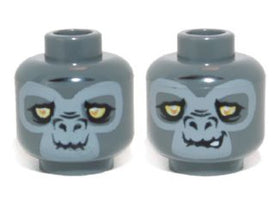 LEGO® onderdeel Hoofd Donker Blauwachtig Grijs 3626cpb0971