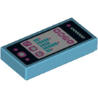 LEGO® Tegel met Motief Medium Azuurblauw 3069bpb0279