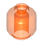 LEGO® los onderdeel Hoofd Doorzichtig Neon Oranje 3626c