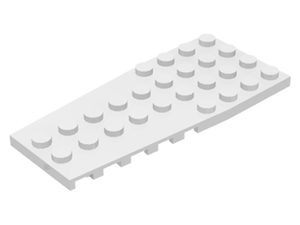 LEGO® los onderdeel Wig Plaat in kleur Wit 14181