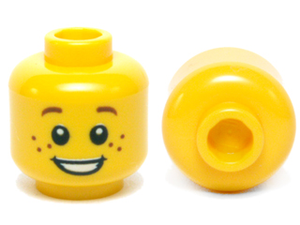 LEGO® los onderdeel Hoofd in kleur Geel 3626cpb0471