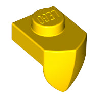 LEGO® los onderdeel Plaat Aangepast in kleur Geel 15070