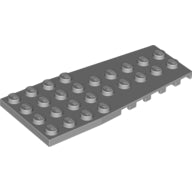 LEGO® los onderdeel Wig Plaat Licht Blauwachtig Grijs 14181