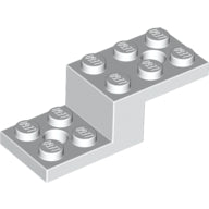 LEGO® los onderdeel Beugel in kleur Wit 11215