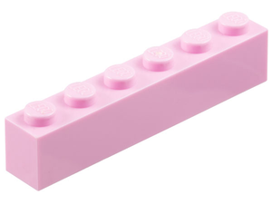 LEGO® los onderdeel Steen in kleur Fel Roze 3009
