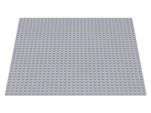 LEGO® los onderdeel Grondplaat Licht Blauwachtig Grijs 3811