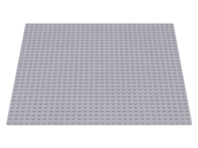 LEGO® los onderdeel Grondplaat Licht Blauwachtig Grijs 3811