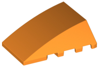 LEGO® los onderdeel Wig in kleur Oranje 47753