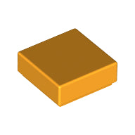 Plaatje in Gallery viewer laden, LEGO® los onderdeel Tegel Algemeen Helder Licht Oranje 3070b