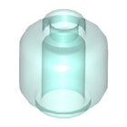 LEGO® los onderdeel Hoofd Doorzichtig Lichtblauw 3626c