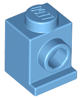 Plaatje in Gallery viewer laden, LEGO® los onderdeel Steen Aangepast Medium Blauw 4070