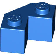 Plaatje in Gallery viewer laden, LEGO® los onderdeel Steen Aangepast in kleur Blauw 87620