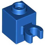 LEGO® los onderdeel Steen Aangepast in kleur Blauw 60475b