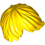 LEGO® los onderdeel Haar in kleur Geel 87991