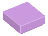 Plaatje in Gallery viewer laden, LEGO® los onderdeel Tegel Algemeen Medium Lavendel 3070b
