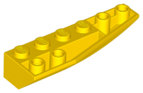 Plaatje in Gallery viewer laden, LEGO® los onderdeel Wig in kleur Geel 41764