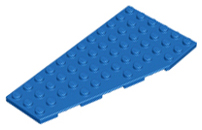 LEGO® los onderdeel Wig Plaat in kleur Blauw 30355