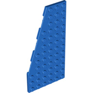 LEGO® los onderdeel Wig Plaat in kleur Blauw 30355