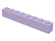 Plaatje in Gallery viewer laden, LEGO® los onderdeel Steen in kleur Lavendel 3008